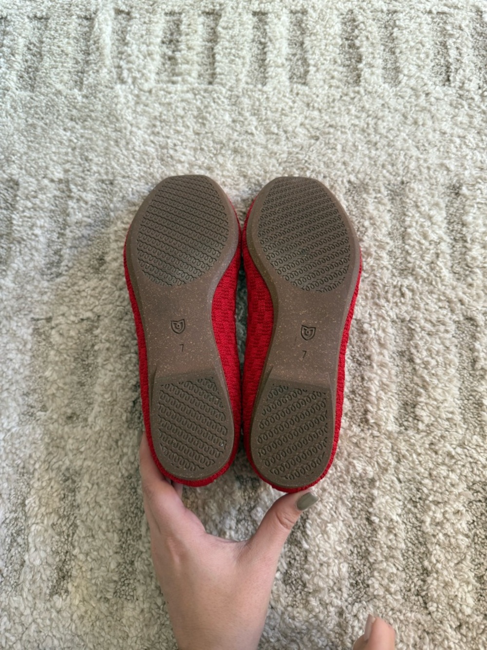 Rothy's Red Mary Jane Flats - Picture 3 of 5